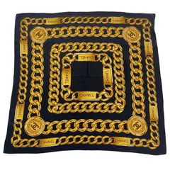 CHANEL シャネル　ヴィンテージ　シフォンスカーフ　フレンチフェスティバル CHANEL シャネル ヴィンテージ シフォンスカーフ フレンチ