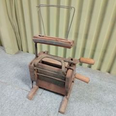 唐箕 籾摺機 手回し ハンドル式 農機具 とうみ レトロ 古民家 - メルカリ