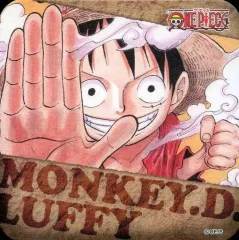 【中古】マグカップ・湯のみ モンキー・D・ルフィ(名前/茶色) 「ワンピース アートコースター」 ジャンプフェスタ2016グッズ