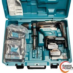 ◎【未使用】 マキタ HR400DPG2N 充電式ハンマドリル 40mm 36V(バッテリー18Vを2個装着) フルセット 純正バッテリー2個/2個口急速充電器 makitaのサムネイル