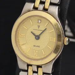 タグ付き バレンチノドマーニ ダイヤベゼル ローマン レディース クォーツ Yahoo!オークション -「バレンチノ ドマーニ 腕時計」(その他