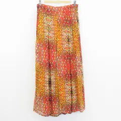 NATURAL VINTAGE GOA ナチュラルヴィンテージゴア パンツ ワイド ガウチョ 総柄 a951601