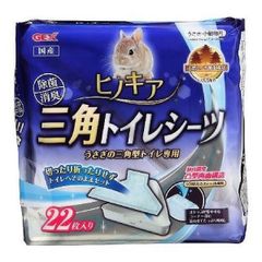 [ジェックス] ヒノキア 三角トイレシーツ 22枚