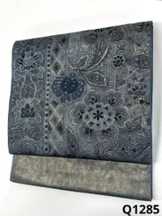 未使用 豪華 汕頭刺繍 相良刺繍 蘇州刺繍 六通 袋帯 正絹 おまけ付き 000000006998_RbMIvzJ.jpg