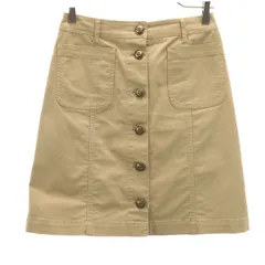 BLUE LABEL CRESTBRIDGE ブルーレーベルクレストブリッジ ミニスカート 38 ブラウン系 レディース 古着