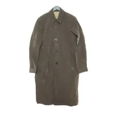 DEVOA デヴォア リネン MIX ハイネック コート カーキ DEVOA 24-25AW ハイネックシャツ & クロップドパンツ