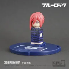 【新品・公式】ブルーロック バッジフィギュア「STICK HEADS / 千切 豹馬」 公式グッズ colleize コレイズ