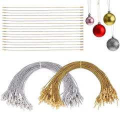 nalaina タグ紐 装飾用 糸200個セットタグファスナー 値札 タグ紐 タグ付け用ループ 業務用タグ紐 ループロック ロック式 店舗 洋服 衣類 値札 クリスマスオーナメント 値札 タグ紐 工芸品用 手芸紐