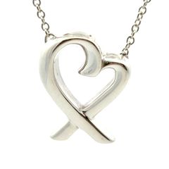 Tiffany & Co. 925シルバー ビーンズネックレス エルサ・ペレッティ™ ビーン デザイン ペンダント スターリング