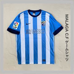 NIKE　ナイキ　MALAGA C・F　マラガ　背番号なし　半袖　ゲームT　ゲームシャツ　フットサル　サッカーシャツ　スポーツ　スポーツMIXファッション　ロゴ刺繍　ユニセックス　L