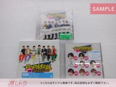 なにわ男子 POPMALL CD 3点セット 初回限定盤1(CD+BD)/2(CD+BD)/通常盤 未開封