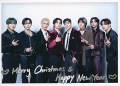 【中古】ポストカード Stray Kids 2024年グリーティングカード(クリスマス・ニューイヤー) 「オフィシャルファンクラブ STAY JAPAN」 会員特典