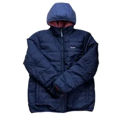 patagonia パタゴニア リバーシブルフリースジャケット ピンク　青　 アウター 上着 ダウン ワンポイント レディースM メンズS XXL 16-18
