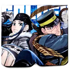 【中古】クリップ 杉元佐一＆アシリパ Wキャラクターマグネットクリップ 「ゴールデンカムイ」 集英社 夏のコミックスフェア ナツコミ2018配布品