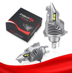 H4 Hi/Lo LEDヘッドライト☆車検対応 車/バイク用 16000LM 12V/24V車 2個セット