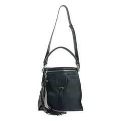 【美品】  TOD'S / トッズ | Thea セアー / 2way レザー ショルダーバッグ | ブラック | レディース
