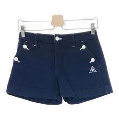 サイズ：7 LE COQ GOLF ルコックゴルフ  ショートパンツ  ネイビー系 [240101399605]# ゴルフウェア レディース ストスト