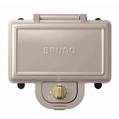 ブルーノ ホットサンドメーカー ダブル グレージュ BRUNO BOE044-GRG