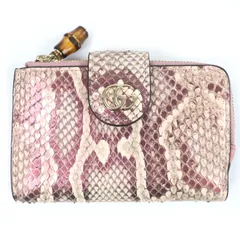 グッチ マーモント 折り財布 二つ折り GG ゴールド金具 レザー シボ ピンク グッチ GUCCI 二つ折り財布 ミニ財布 レディース プチ