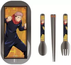 【中古】マグカップ・湯のみ A.虎杖悠仁 クリアカトラリーセット 「呪術廻戦」