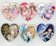 プロセカ ピザハット 中国限定 缶バッジ6個セット&6枚カードセット