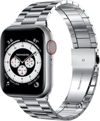 コンパチブル  バンドapple watch 7/ 6/SE/5 対応　シルバー