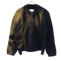 Maison Margiela メゾン マルジェラ 23AW サンドストームワッフルジップアップニットカーディガン S67HP0008 ネイビー XSのサムネイル