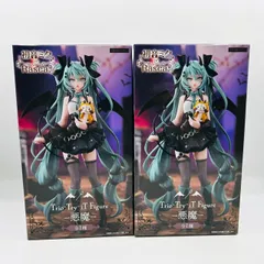 初音ミク × Rasca トリオトライト 悪魔 2体 フィギュア セット / ラスカ ミク プライズ フリュー