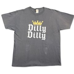 0103 00ｓ　XL　グレー　バドライト　DILLY DILLY DILLY 　デカロゴ　Budweiser　Bud　Light　ビンテージ