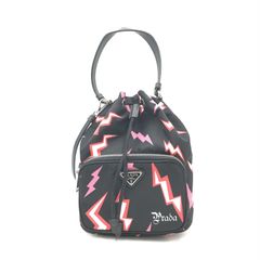 PRADA プラダ ２WAYハンドバッグ 巾着型 ナイロンショルダーバッグ ユニバーサルスタジオ フランケンシュタイン 美品
