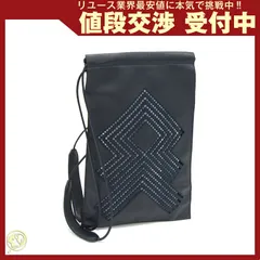 ジルサンダー ショルダーバッグ ブラック レザー 中古