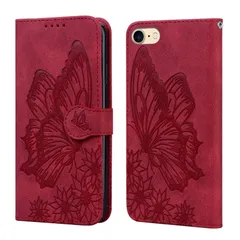 【特価】iPhone SE 第3世代 ケース 手帳型 iPhone7 iPhone8 iPhone SE 2020 ケース iPhone8 ケース 手帳型 iPhone7 ケース iPhone SE2 用 スマホケース 手帳型 美しいレトロな蝶柄の表紙デザイン