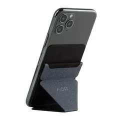 【特価】スマホ 全機種対応 シリーズ/Android iPhone15/iPhone14/iPhone13/iPhone12/iPhone11/iPhoneSE スキミング防止 スマホホルダー スマホスタンド カードケース(グレー) X MOFT