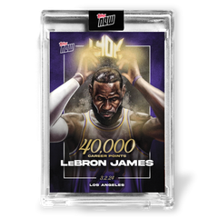 LeBron James / レブロン・ジェームズ TOPPS NOW card LJ-40K 40000得点記念
