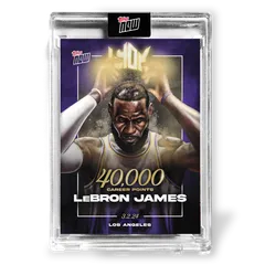 LeBron James 40000POINTS 2枚セット Topps Now Panini Instant レブロン ジェームズ