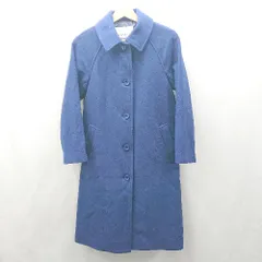 ◇ ⊇ NATURAL BEAUTY BASIC 長袖 ウールコート サイズS ブルー レディース E  【1504240005621】