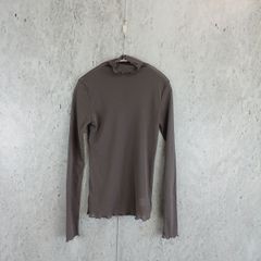 TRUBE メロウシアーハイネックトップス レディース長袖トップス グレー □〇