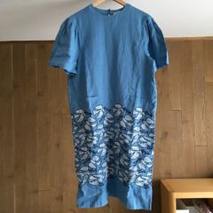 伊勢丹新宿限定「minä perhonenの青。」slo dance ワンピース 伊勢丹新宿限定「minä perhonenの青。」slo dance ワンピース - メルカリ