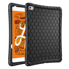【人気商品】5 / 4 ケース Mini 2019 / 2015 ソフト iPad シリコン バンパ 軽量 耐衝撃 for 防滑 脱着簡単 第5世代 7.9 Fintie インチ 保護カバー (ブラック)