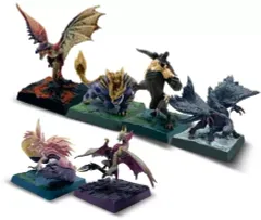 【中古】トレーディングフィギュア 全6種セット 「カプコンフィギュアビルダー モンスターハンター モンスターコレクションギャラリー Vol.1」
