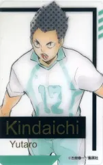 【中古】キャラカード [単品] 金田一勇太郎 「ハイキュー!! FAN PARK(ファンパーク) 箔押しクリアカードコレクション 12枚セット Aセット」