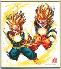 BANDAI ドラゴンボール色紙ART 11弾/2527223 超サイヤ人 トランクス&孫悟天 11