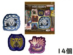 반다이(BANDAI) 몬스터 헌터 와일즈 캐릭터 마그네츠 14개 BOX 식완