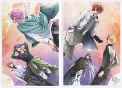 [중고] 캐릭터 카드 [단품] Fling Posse & 마텐 늑대 신작 브로마이드 2장 세트 [코믹스 히프노시스 마이크 -Division Rap Battle- side FP & M 제2권 한정판] 동봉 특전