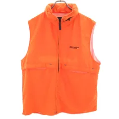 POLO JEANS ポロジーンズ ベスト M オレンジ Ralph Lauren ラルフローレン メンズ 古着