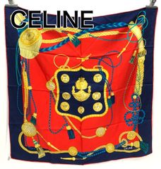 【正規品】 CELINE セリーヌ シルクスカーフ