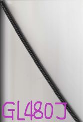 シフト 協栄製作所 SHIFT グラファイトワイパーラバー graphite wiper rubber GL480J 8.6mm幅480mm用 1本 GL-480J