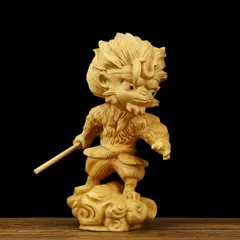 [美品]西遊記 孫悟空 猿 焼き物 壁掛け お土産 レア レトロ 美品]西遊記 孫悟空 猿 焼き物 壁掛け お土産 レア レトロ