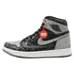 SUPREME (シュプリーム) AIR JORDAN 1 RETRO HIGH OG REBELLIONAIRE 555088-036 エアジョーダン1レトロハイオージーレベリオネアスニーカー ブラック/グレー US9.5/27.5cmのサムネイル