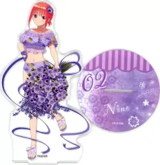 【中古】アクリルスタンド・アクリルパネル 中野二乃/summer time BIGアクリルスタンド 「映画 五等分の花嫁 ドリーム缶バッジ summer time＆police」 あたり景品